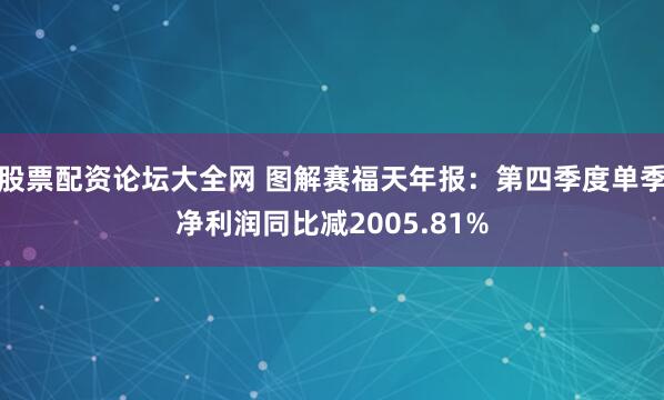 股票配资论坛大全网 图解赛福天年报：第四季度单季净利润同比减2005.81%