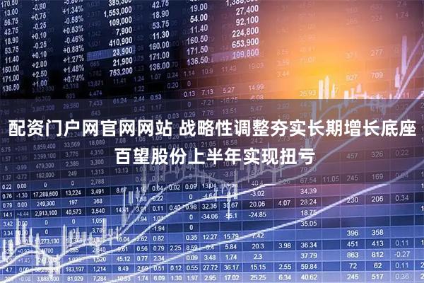 配资门户网官网网站 战略性调整夯实长期增长底座 百望股份上半年实现扭亏